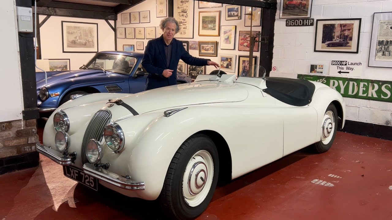 Pure Unadulterated XK120 Fun