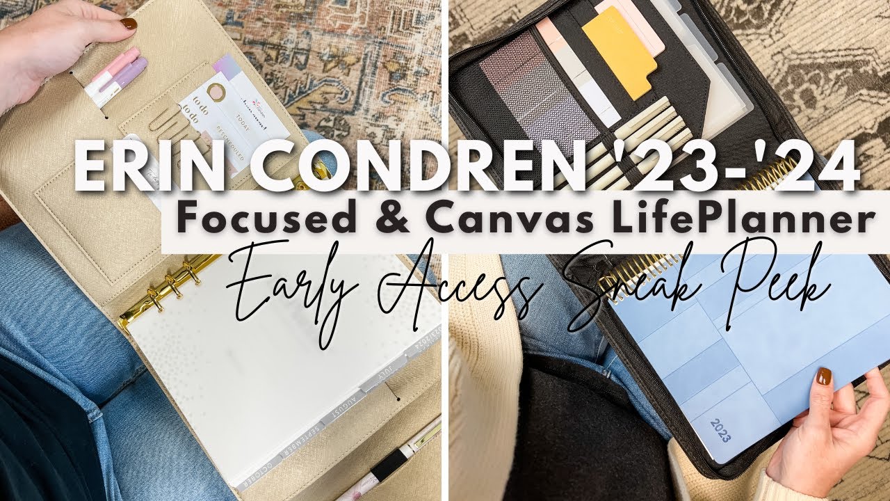 НОВИНКА! ERIN CONDREN LIFEPLANNER ВЫПУСК 2023-2024 | ПЛАНИРОВЩИК FOCUSED | ЕЖЕДНЕВНИК НА КОЛЬЦАХ ...