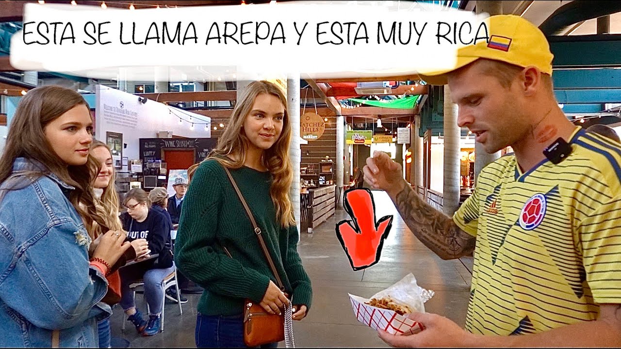 VENDIENDO AREPAS A LOS GRINGOS EN ESTADOS UNIDOS
