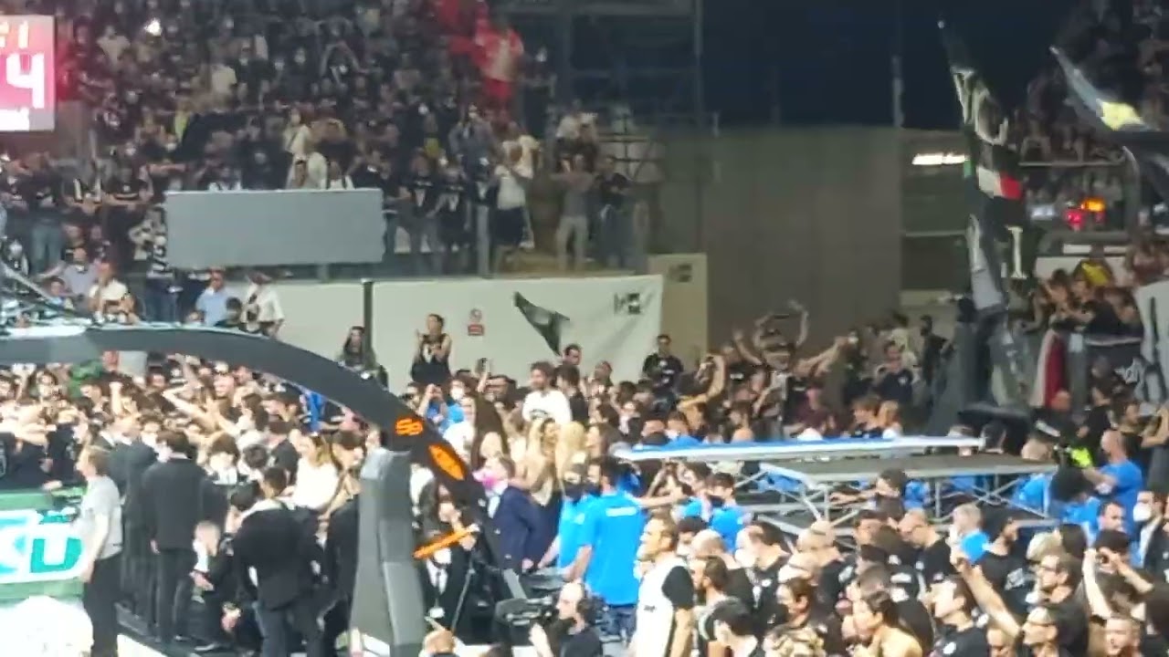 Dal Vivo gli ultimi 90 secondi di Virtus Bologna 80-67 Bursaspor Basketbol! 🔥