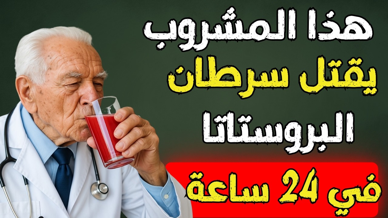 هذا المشروب البسيط ينظف البروستاتا ويقوي الانتصاب بشكل طبيعي!