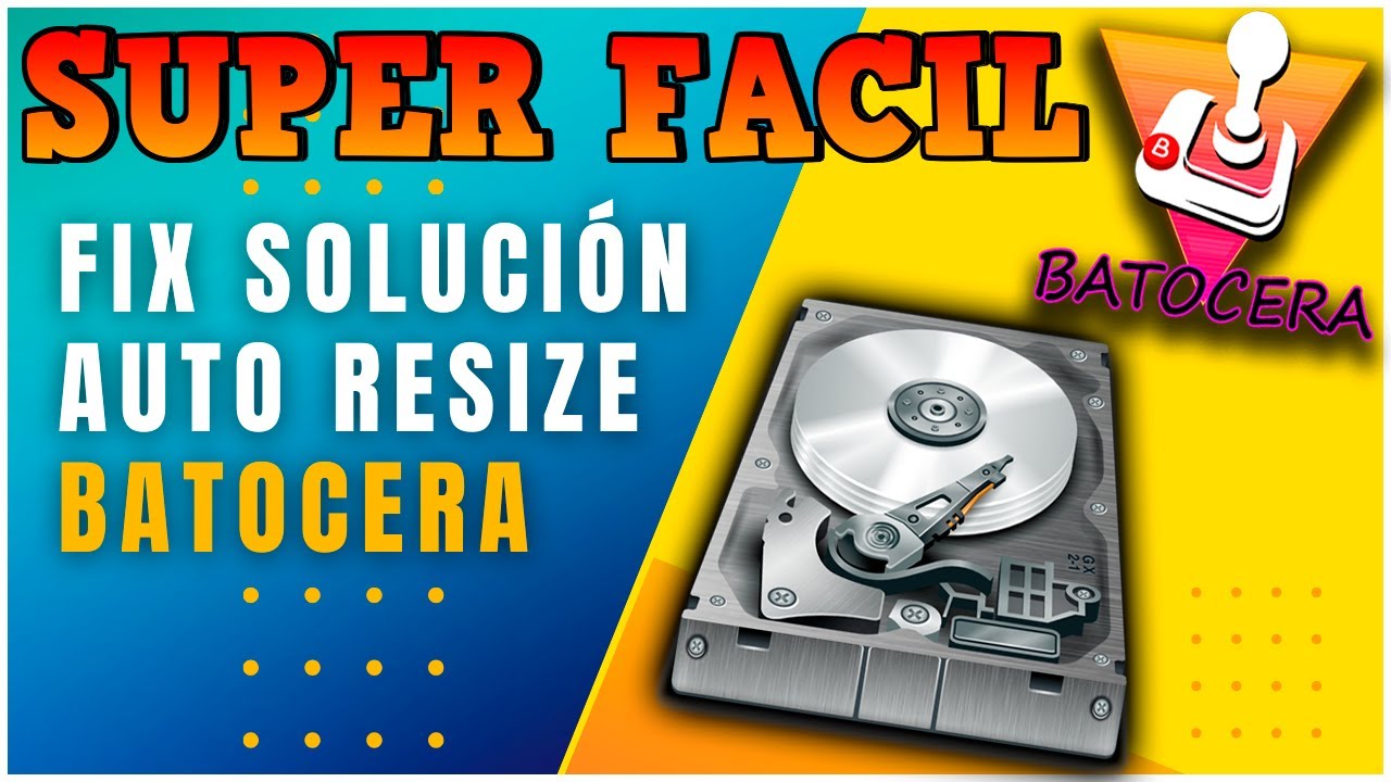 🚀 FIX Auto Resize Batocera | Recupera el Espacio Perdido (¡Fácil y Rápido!)