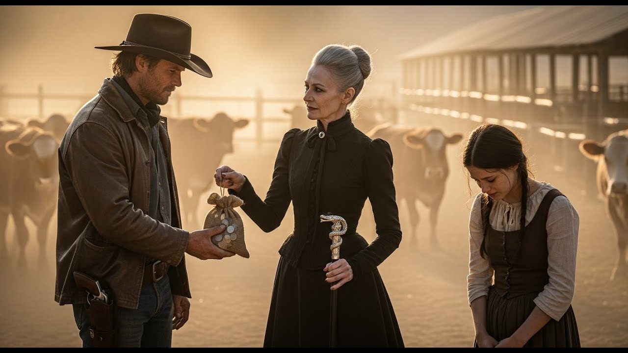 Lonely Rancher Bought a Deaf Girl Sold By Her Stepmother—Then Realised She Heard #westernstory #west