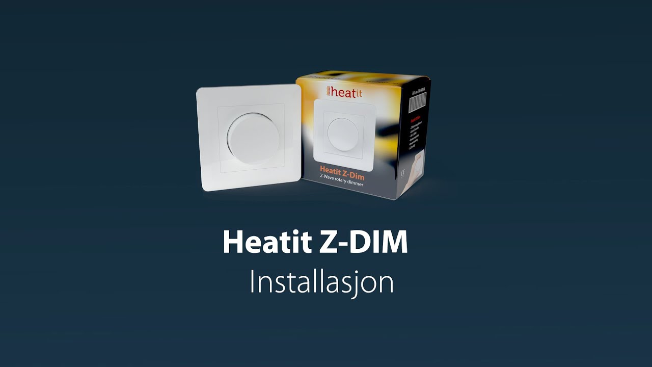 Heatit Z-Dim installasjonsvideo