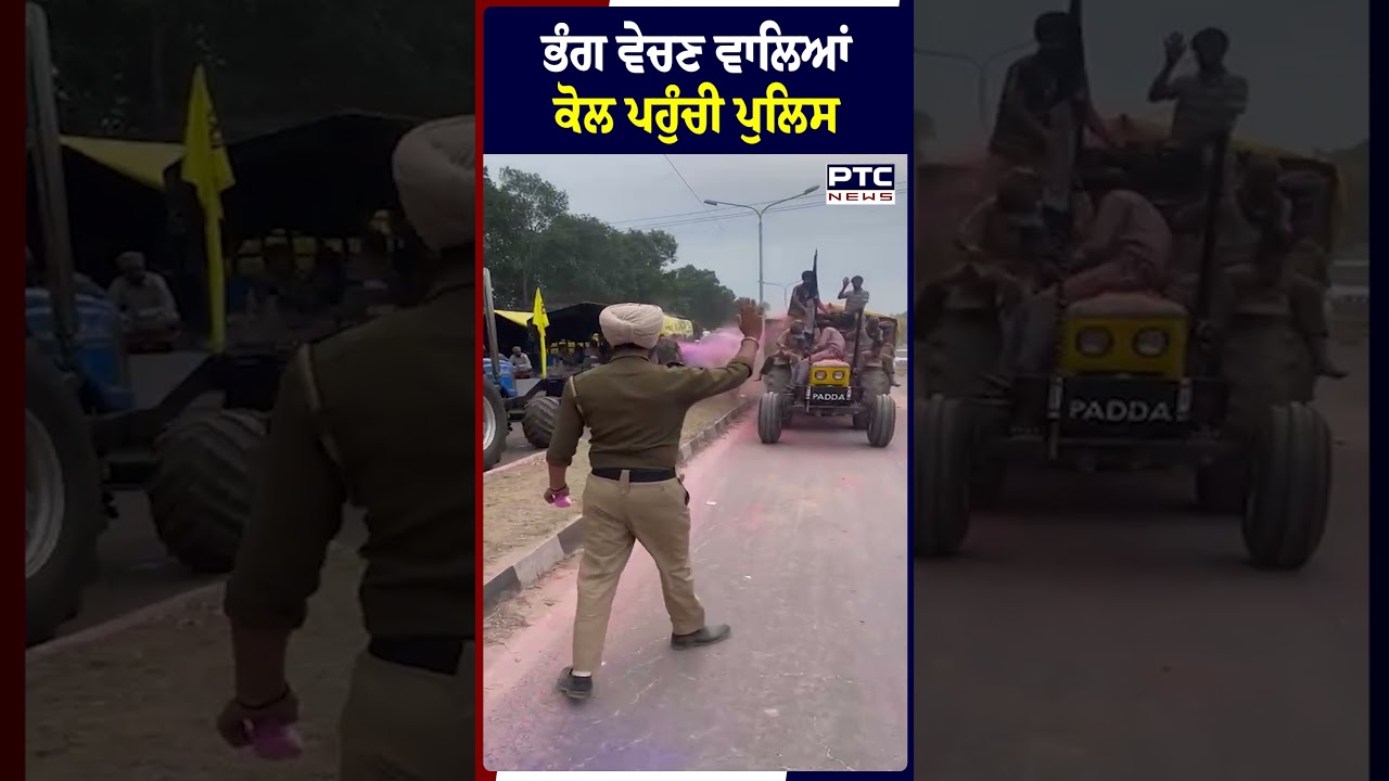 ਭੰਗ ਵੇਚਣ ਵਾਲਿਆਂ ਕੋਲ ਪਹੁੰਚੀ ਪੁਲਿਸ