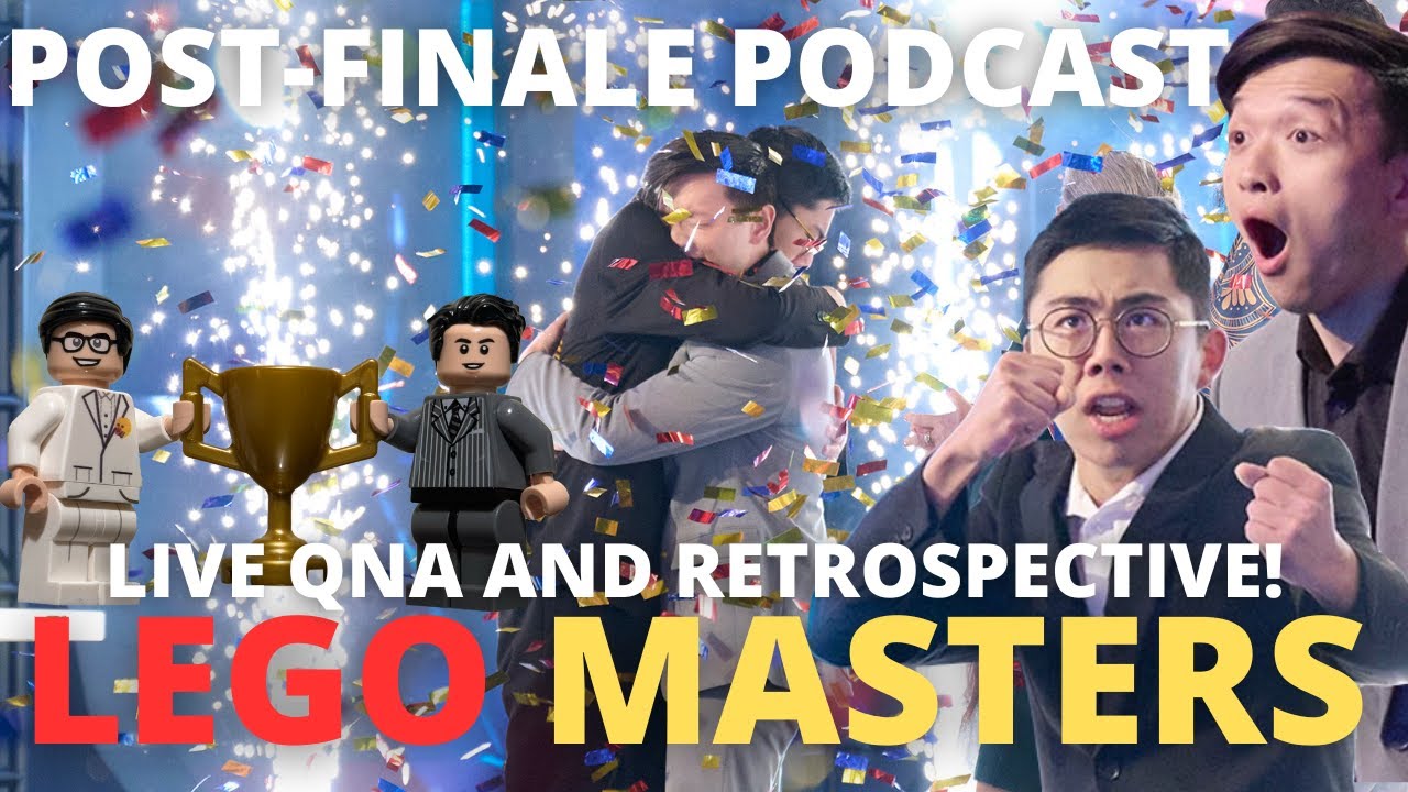 LEGO Masters: Post-Finale Win LIVE QnA + Podcast!