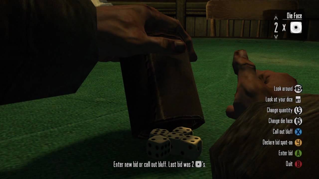 Red Dead Redemption - Liar's Dice