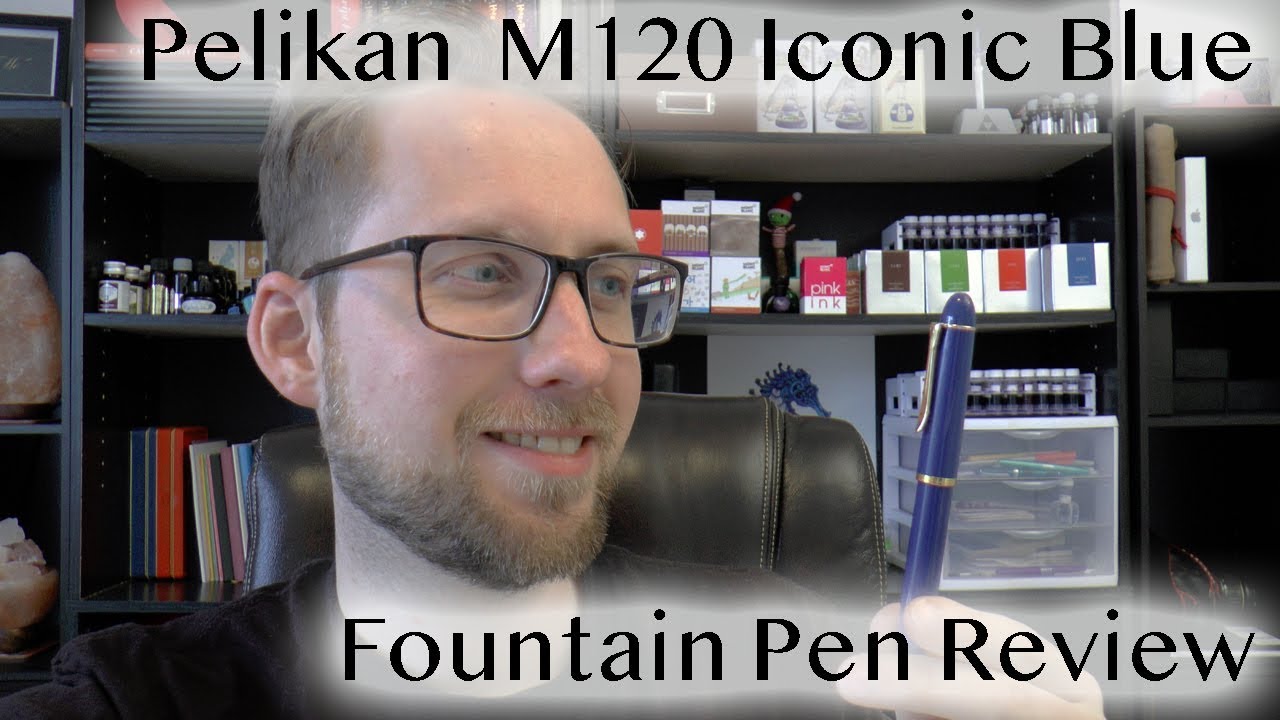 Pelikan M120 Iconic Blue Fountain Pen Review