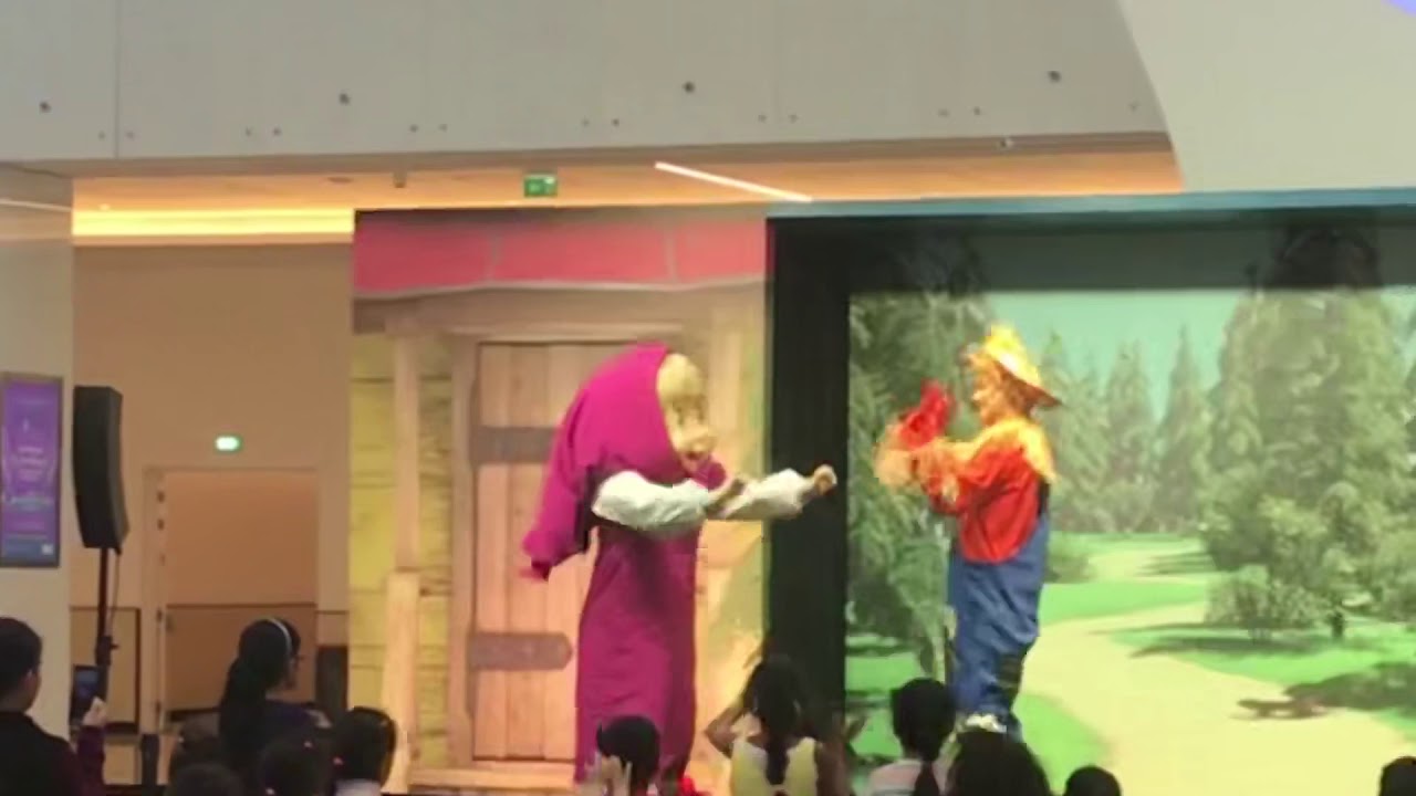Masha and Bear Adventures in Nakheel Mall