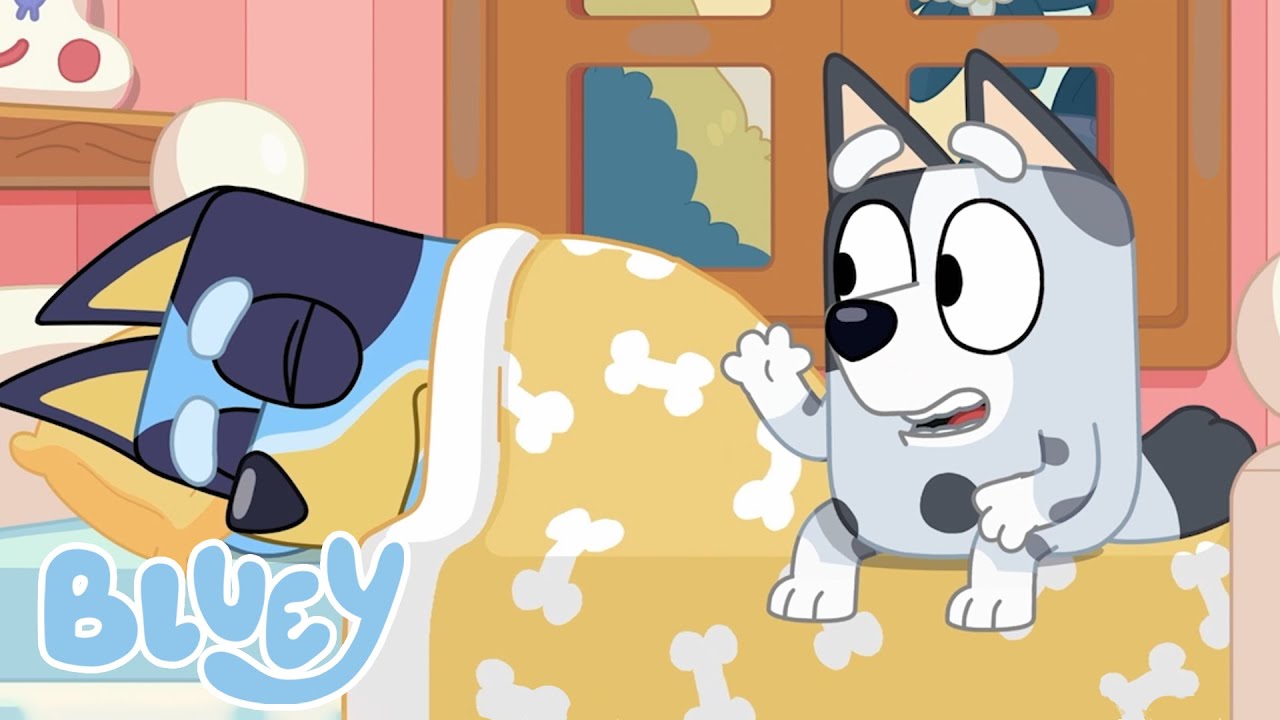 Prepárate para ir a la cama con Bluey 🛏😴 | Bluey - España Oficial