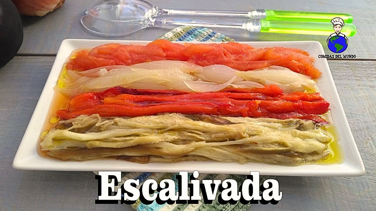 Escalivada al Horno | Verduras Asadas | Receta Catalana | Cocina Española (Vegetariana)