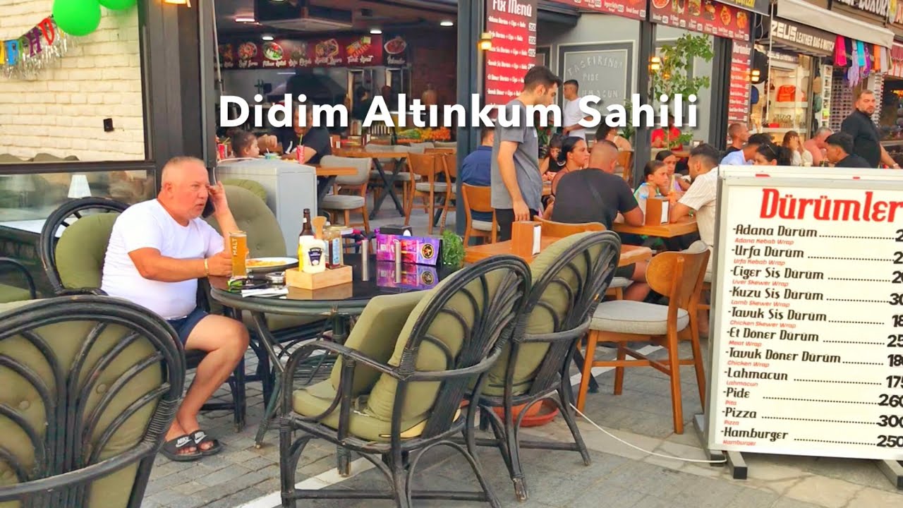 Aydın Didim Altınkum Sahili |Altınkum Plajı |Walking Tour |Didim Altınkum Serisi 4