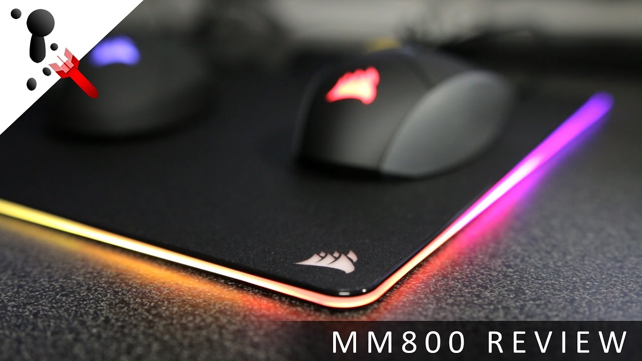 Corsair MM800 RGB Polaris Hard Mouse Pad Review