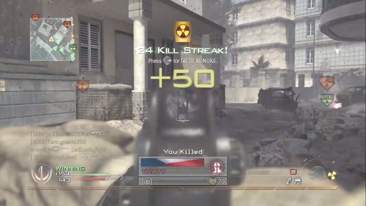 MW2 - Invasion Ground War Domination Nuke (38-3) [2020]