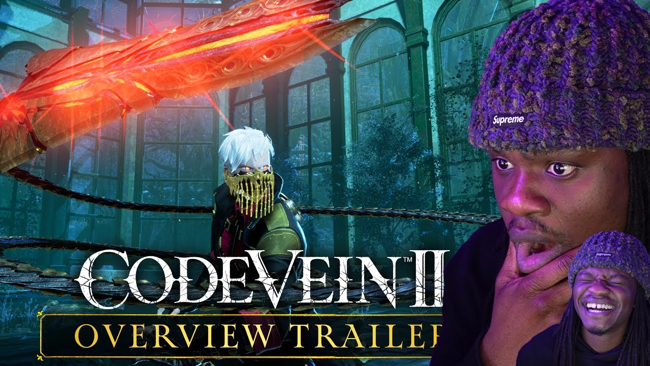SHOW ME SOMETHING, CODE VEIN 2!! 😩 (NEW TRAILER LIVE REACTION)