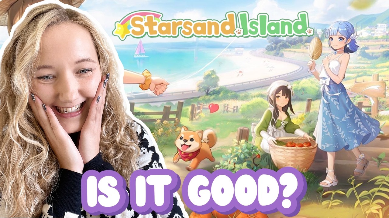 Gorgeous NEW Life Sim 🌴 Starsand Island Early Access Gameplay