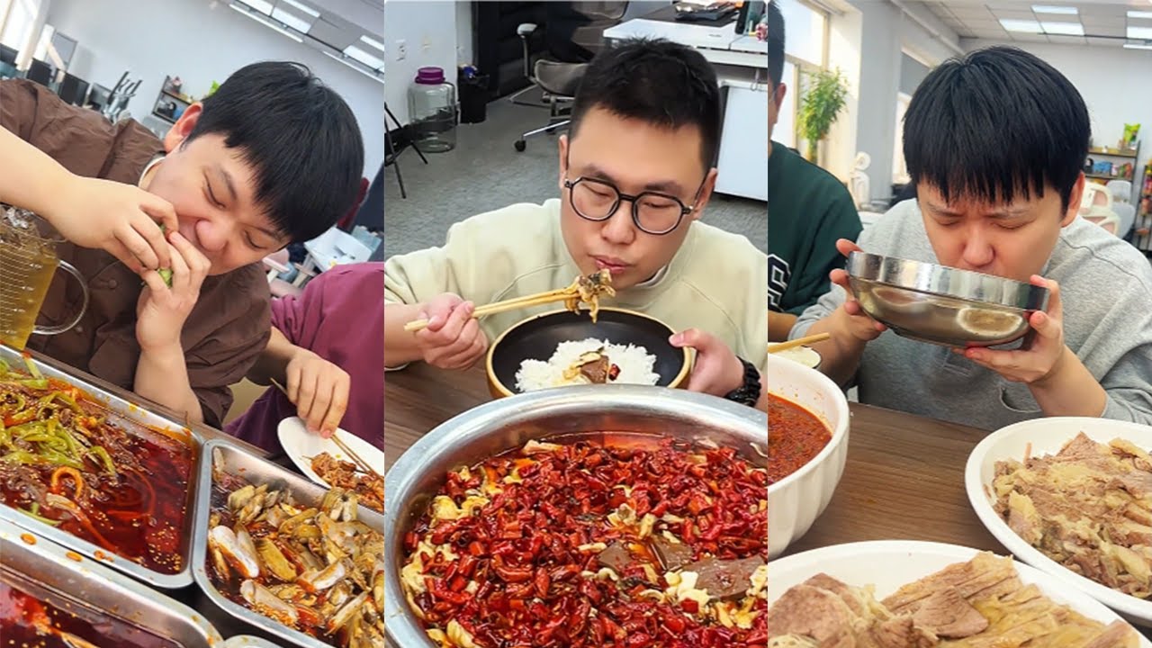 【明天誰做東】摸魚煮飯才是正經事！抽屜藏鍋具，午休搞定一頓熱飯#food #家庭菜 #美食 #美食做法 #美食教程