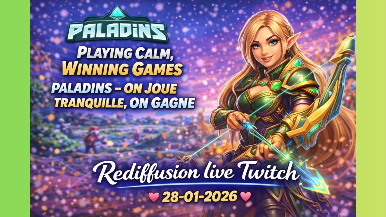 ⚔️ Paladins – On joue tranquille, on gagne Paladins 🔥 – Playing calm, winning games