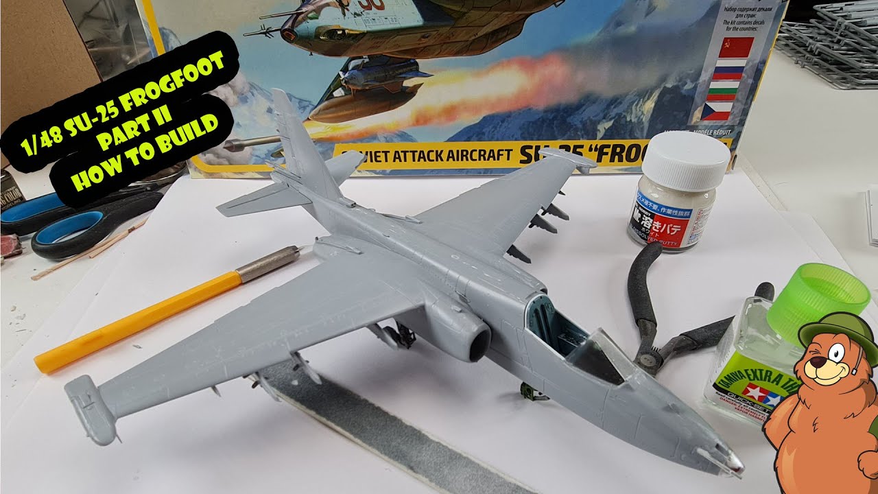 Zvezda 1/48 Su-25 Frogfoot Part II Build