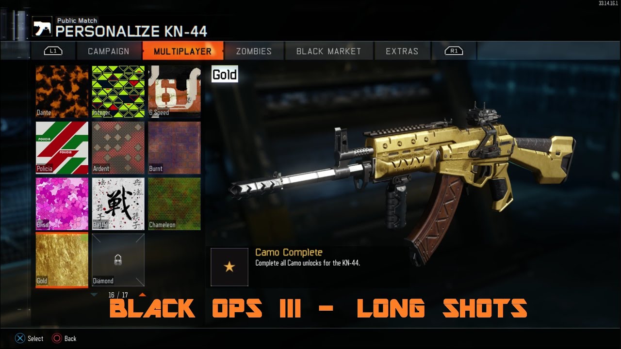 Black Ops III - Long Shots Medal Tips