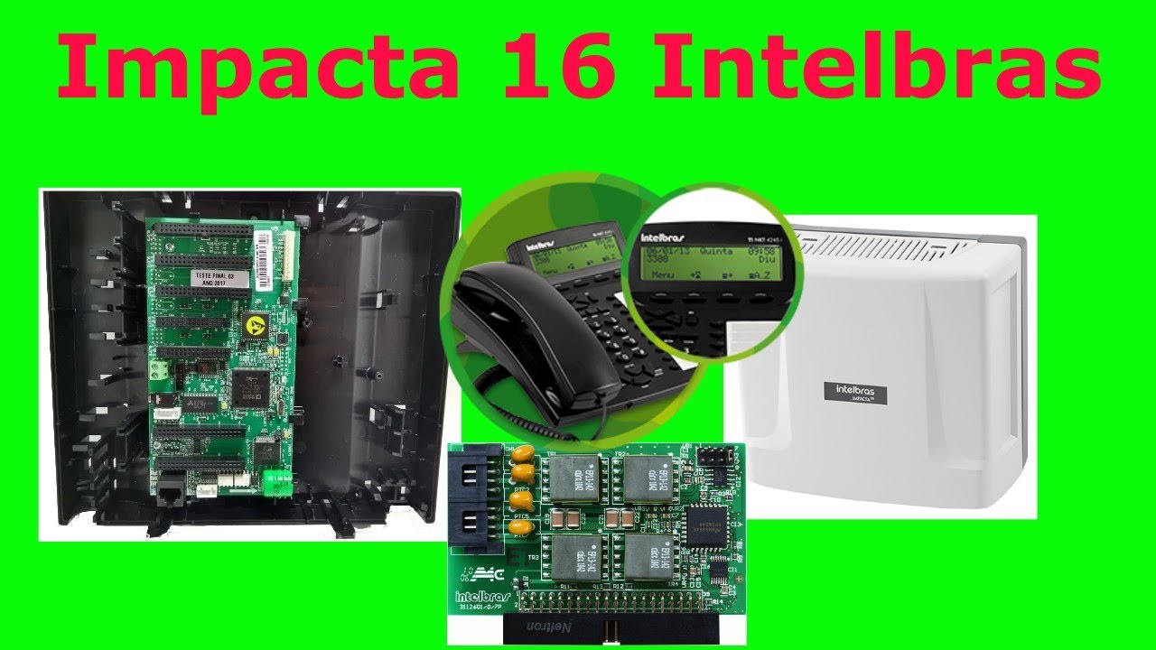 Como instalar Central Impacta 16