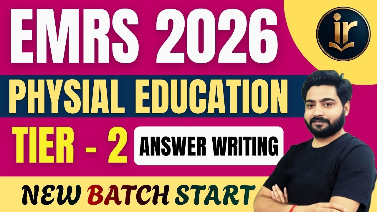 EMRS TGT Tier 2 Sylallbus    EMRS TGT Tier 2 Physical Education Syllabus