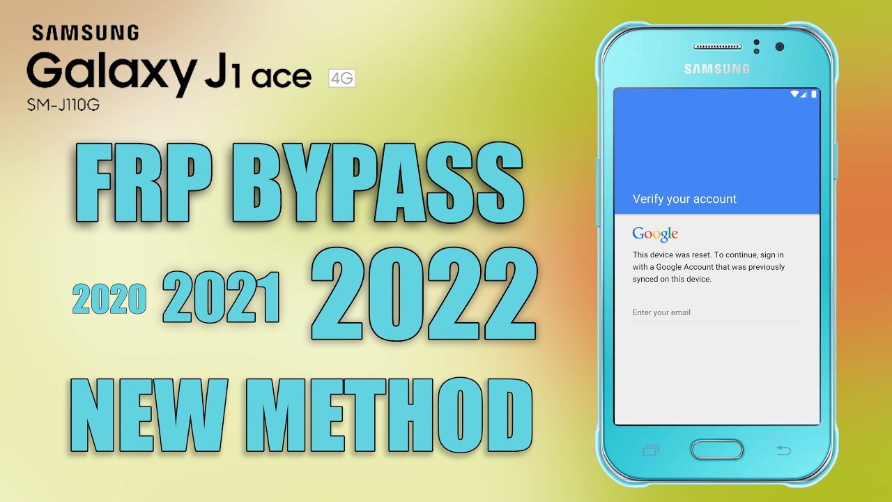 Samsung Galaxy j1 ace (2021) FRP bypass New Method  SM-J111F SM-J110  bypass google account lock