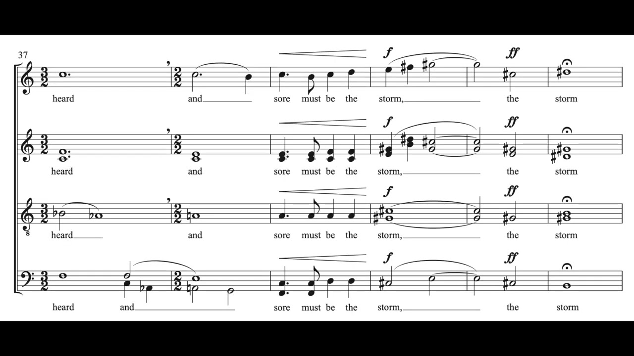Ivo Antongini - Hope is the thing with feathers (score video)