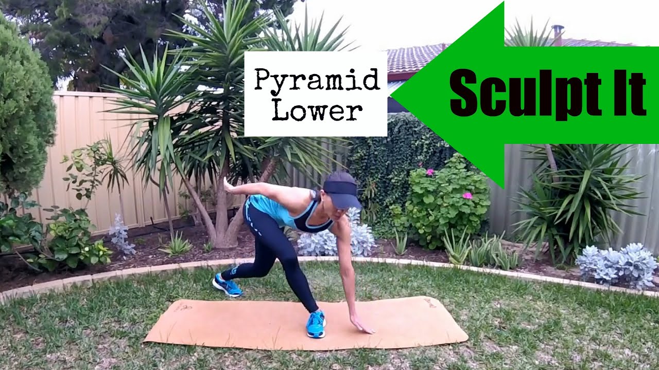 Squat and Lunge Workout Pilates Fusion Workout - BARLATES BODY BLITZ Sculpt It Pyramid Lower