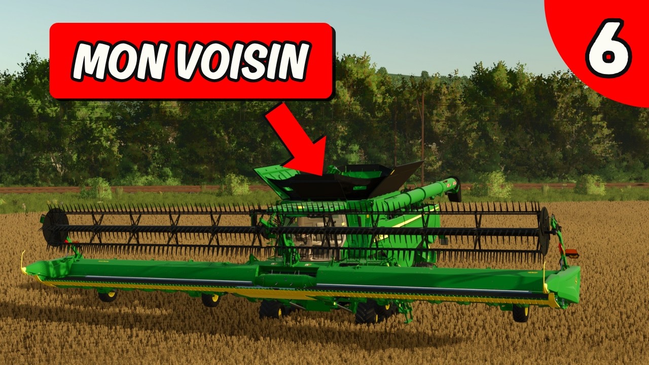 MON VOISIN EST RICHE ET IL ME LE MONTRE ! 💰Sur Farming Simulator