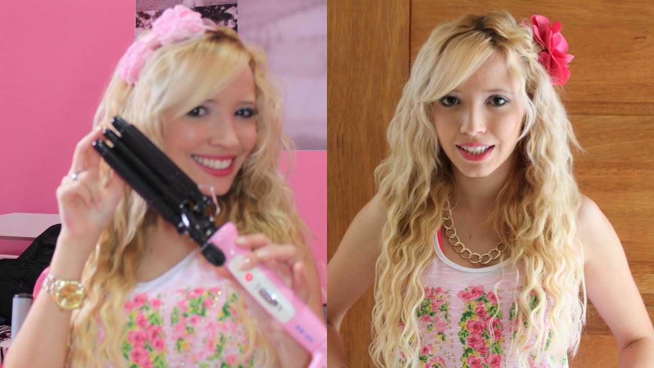 Tutorial de Verão ♡-Triondas = Modelador de cabelo