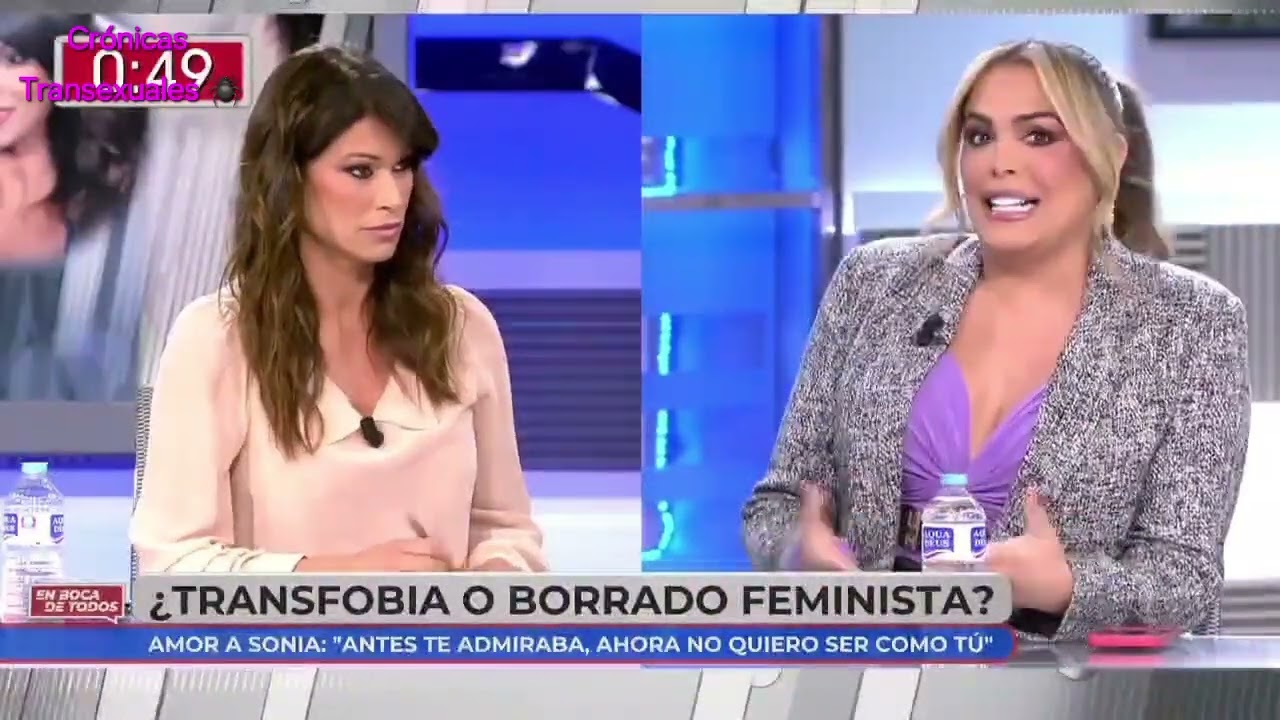 ⚧️ Amor Romeira acusa a Sonia Ferrer de sufrir transfobia