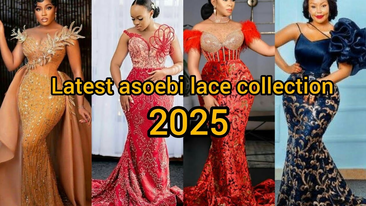 Latest African dresses collection 2025 | Asoebi lace styles | Ankara styles for ladies