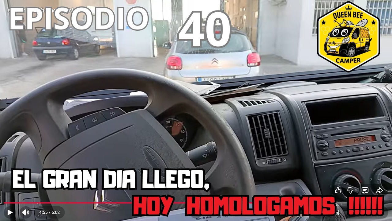 EL GRAN DIA LEGO, HOY HOMOLOGAMOS !!!! PROYECTO CAMPER ⁨@QUEENBEECAMPER
