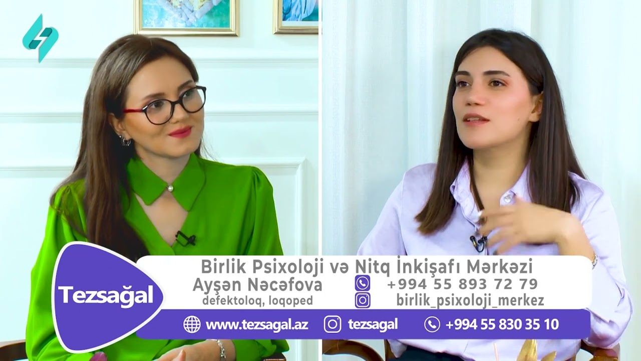 Tez Sağal - Defektoloq, loqoped Ayşən Nəcəfova 31.01.2023