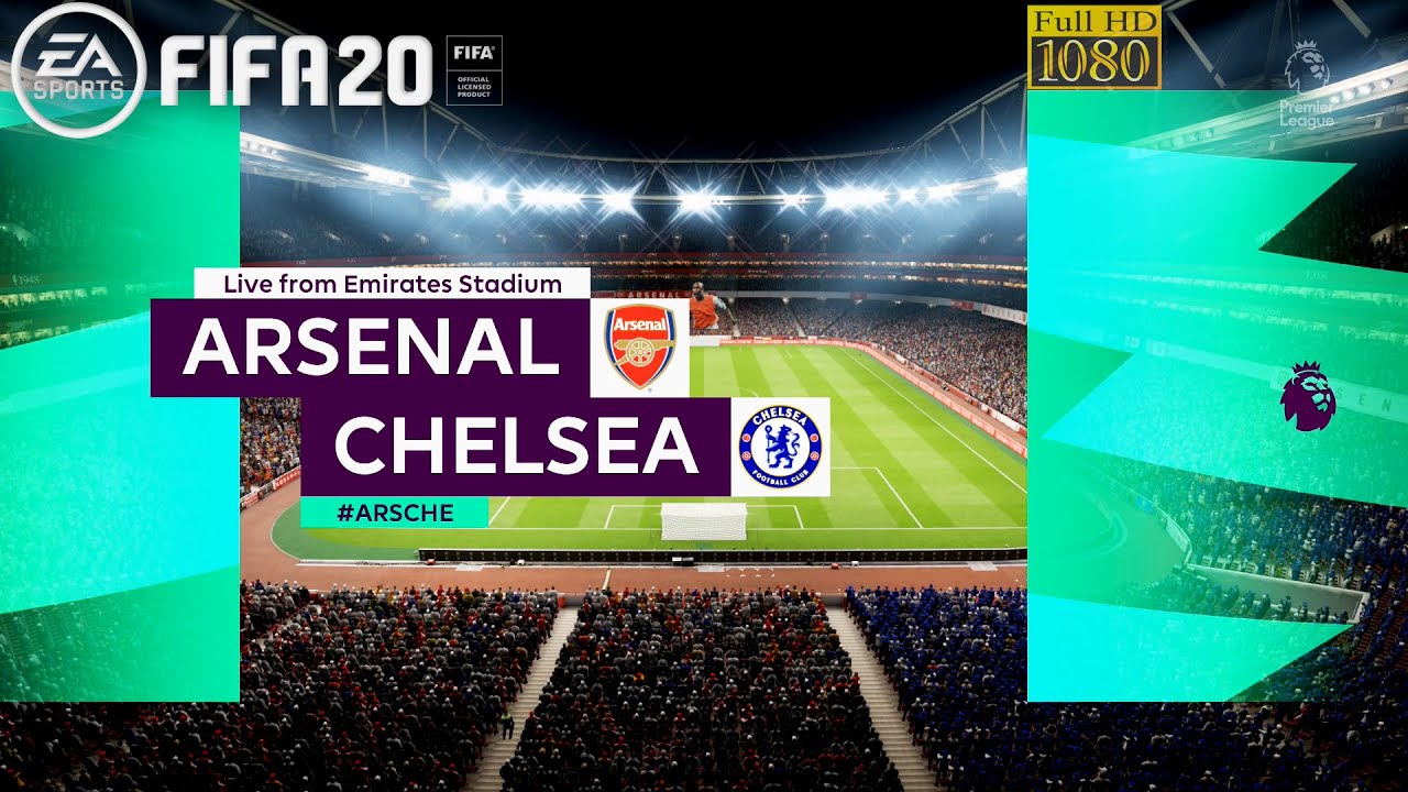 Arsenal vs Chelsea | Emirates Stadium | EPL | FIFA 20 | PC Gameplay