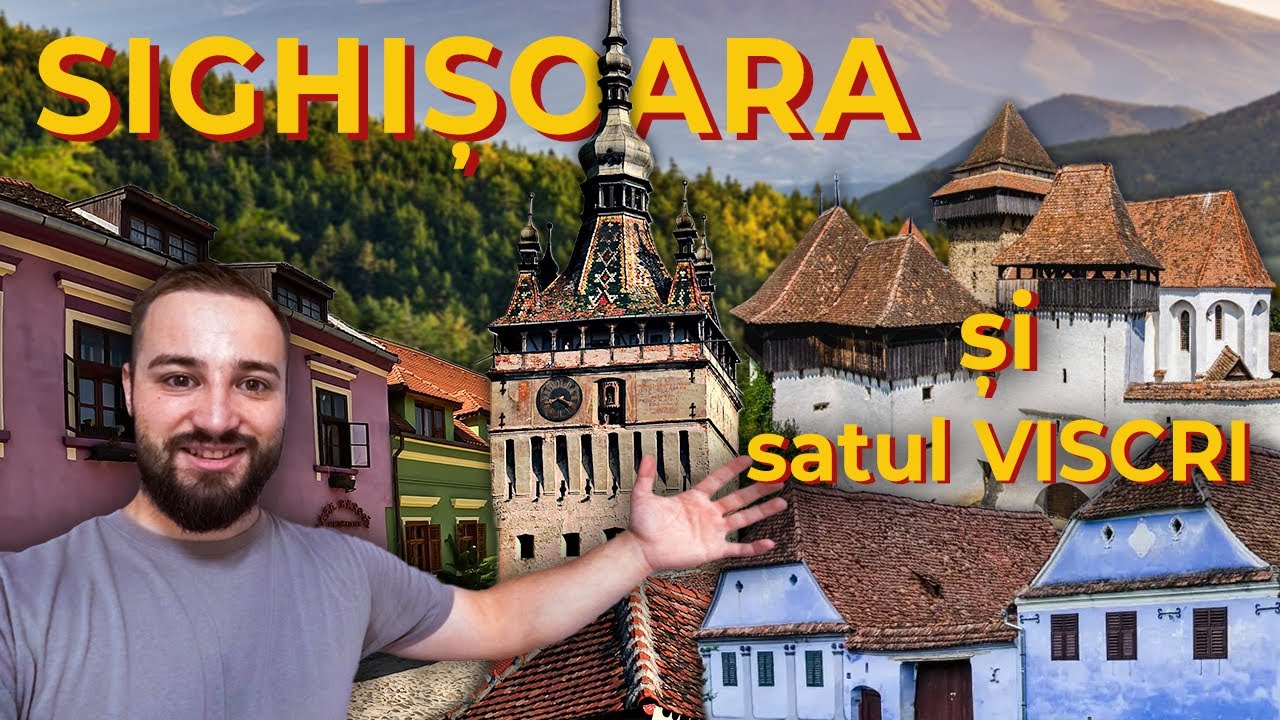 Sighișoara 🏰, singura cetate locuită din Europa și Viscri 🌿, satul prințului Charles 👑