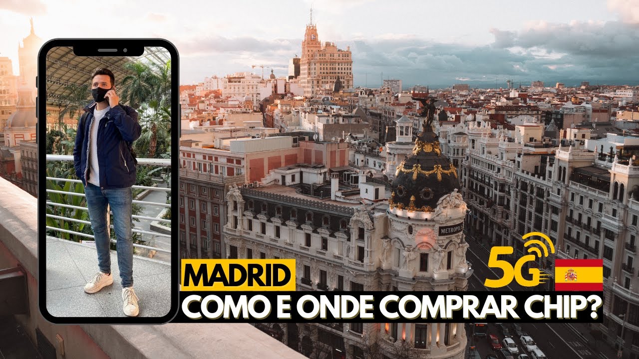 ONDE COMPRAR INTERNET EM MADRID? | Chip de celular na Espanha | Video Guia de Madrid
