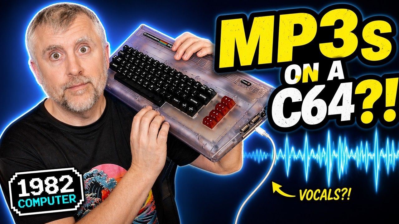 Я превратил Commodore 64 в MP3-плеер.