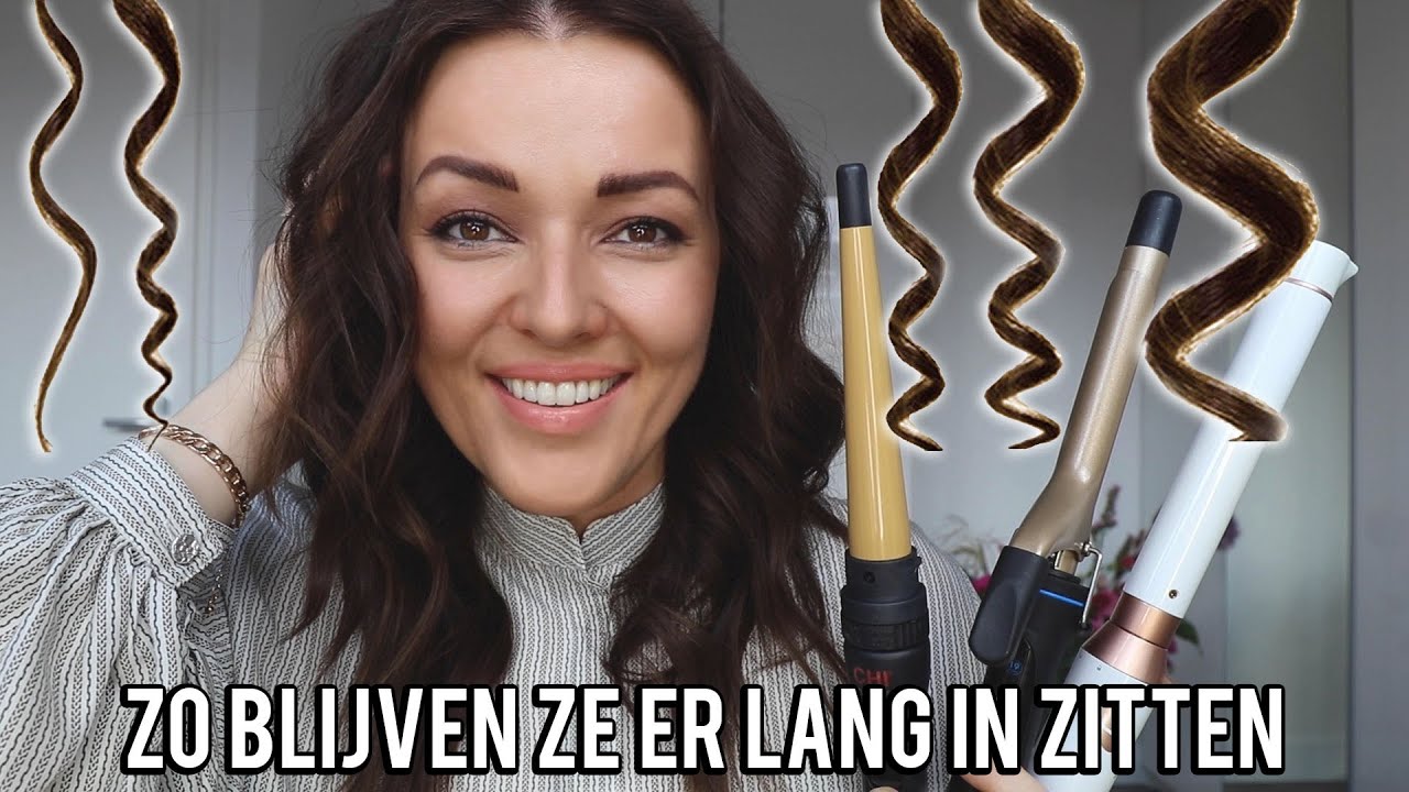 ALLES over krullen maken met een krultang - zo blijven ze ECHT zitten! | Beautygloss
