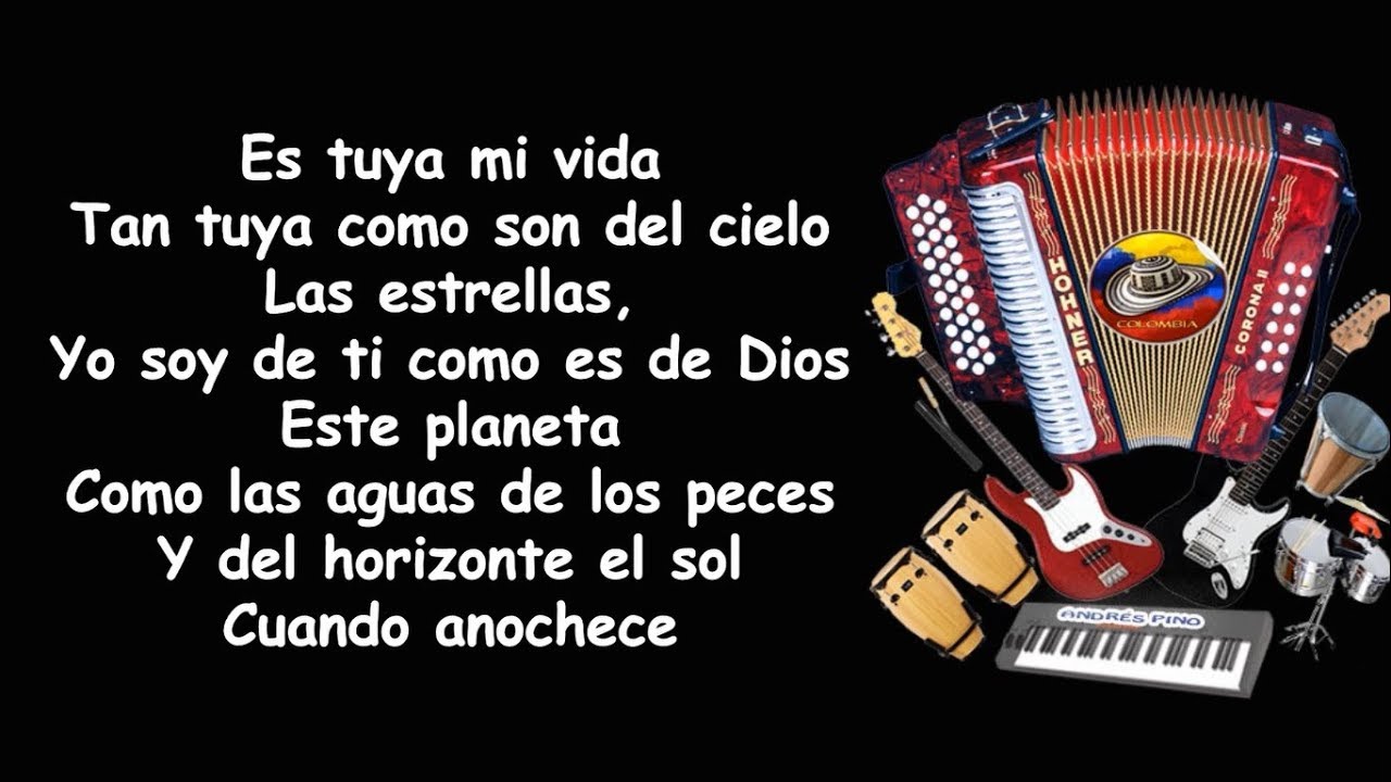 Soy De Ti - Nelson Velasquez | Letra | Andres Pino Music