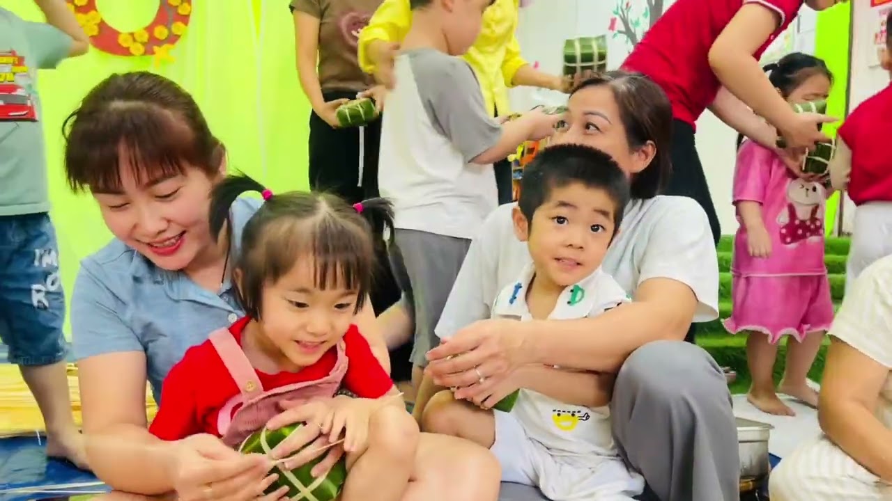 NGÀY HỘI BÁNH CHƯNG XANH