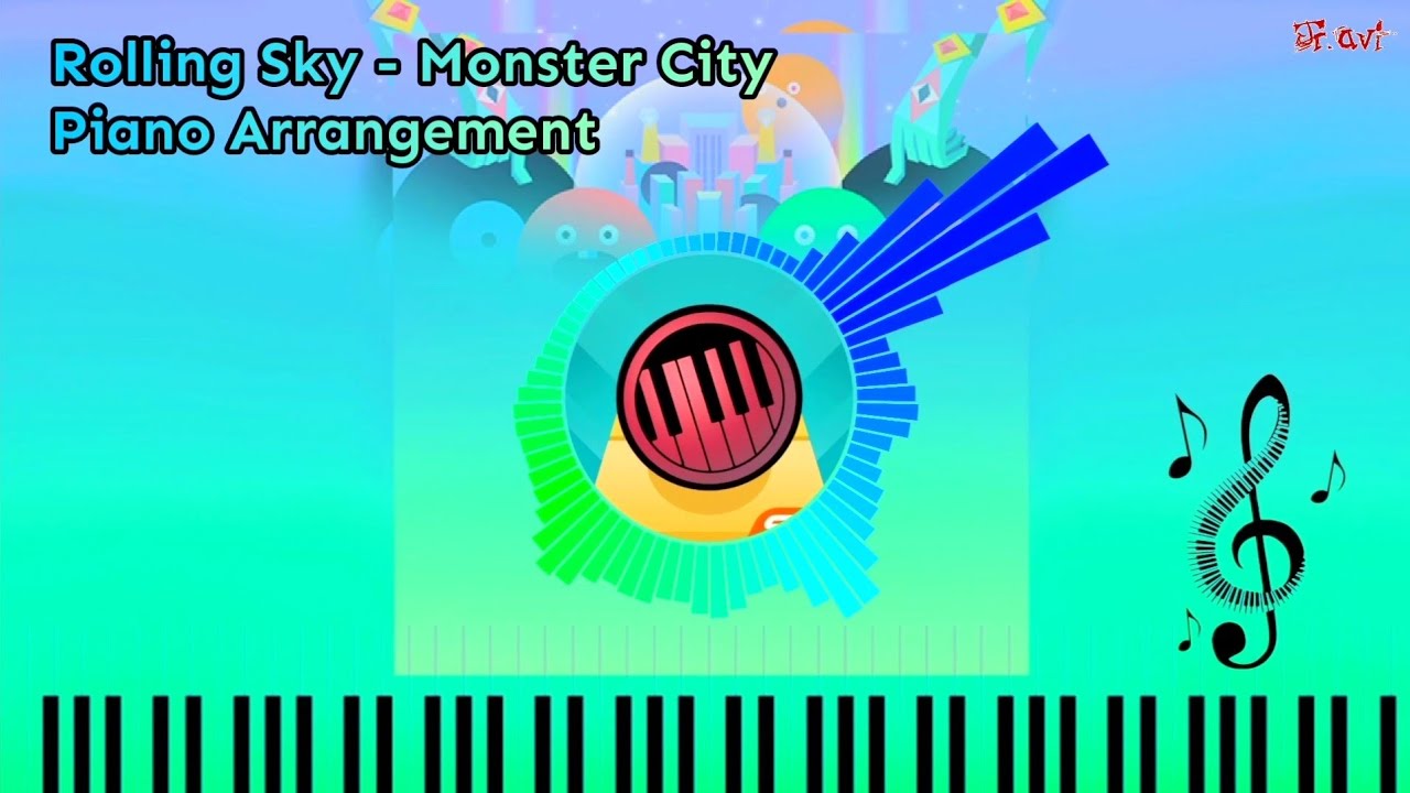Rolling Sky - Monster City (Piano Version)