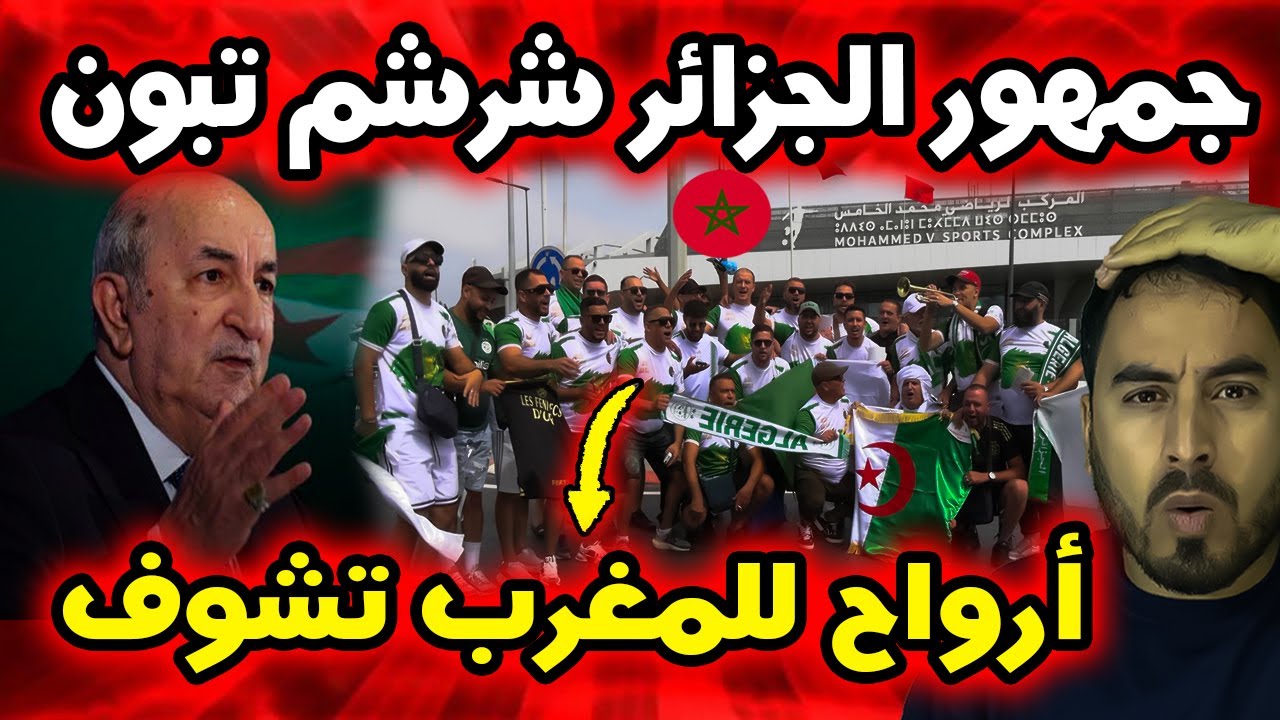 هتافات جماهير جزائرية في المغرب تثير تفاعلًا واسعًا على السوشيال ميديا