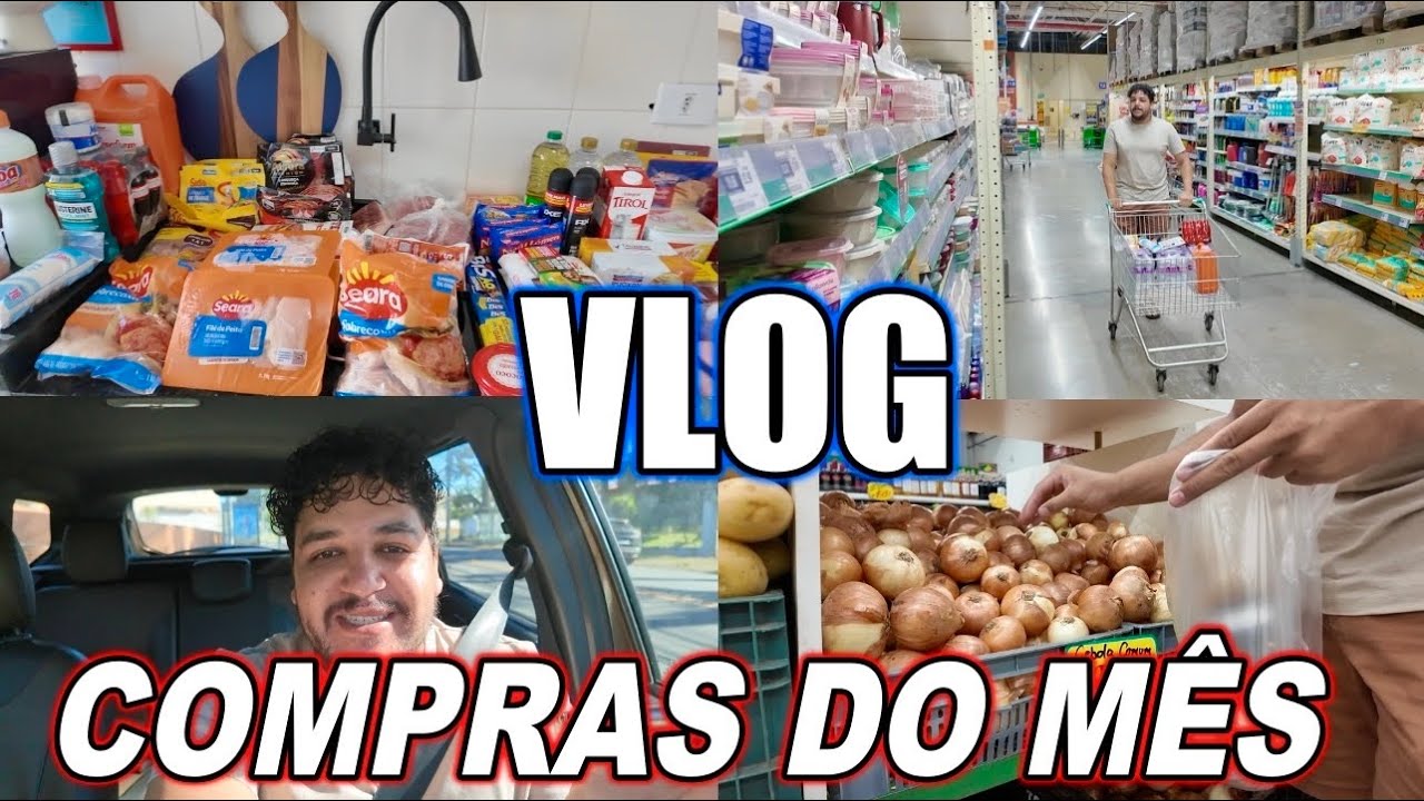 A TÃO ESPERADA COMPRA DO MÊS para UM CASAL😍 + APROVEITEI E FIZ COMPRAS de SACOLÃO TAMBÉM🛒