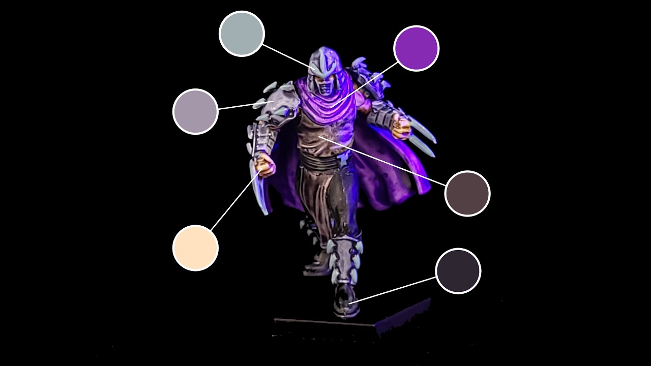 UNMATCHED: SHREDDER | How to Paint Beginner Tutorial