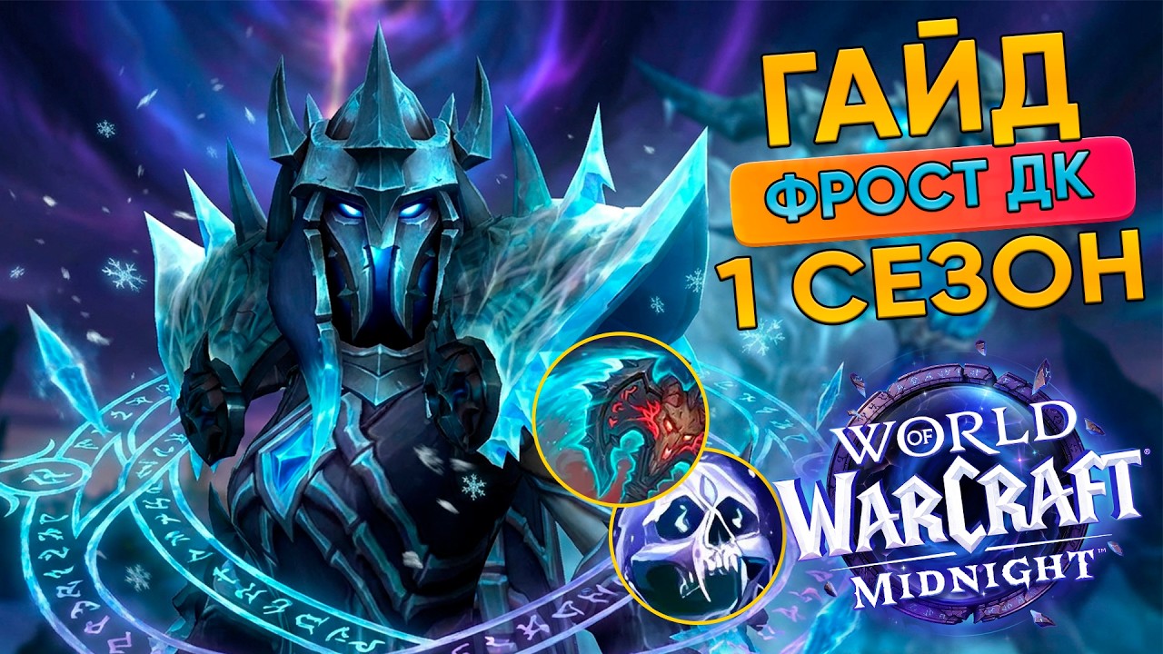 Гайд Фрост ДК World of Warcraft 1 сезон Midnight патч 12.0.5