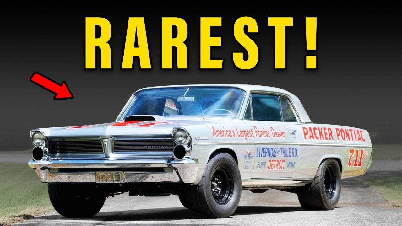 10 самых редких маслкаров Pontiac, выпущенных в 60-е годы.