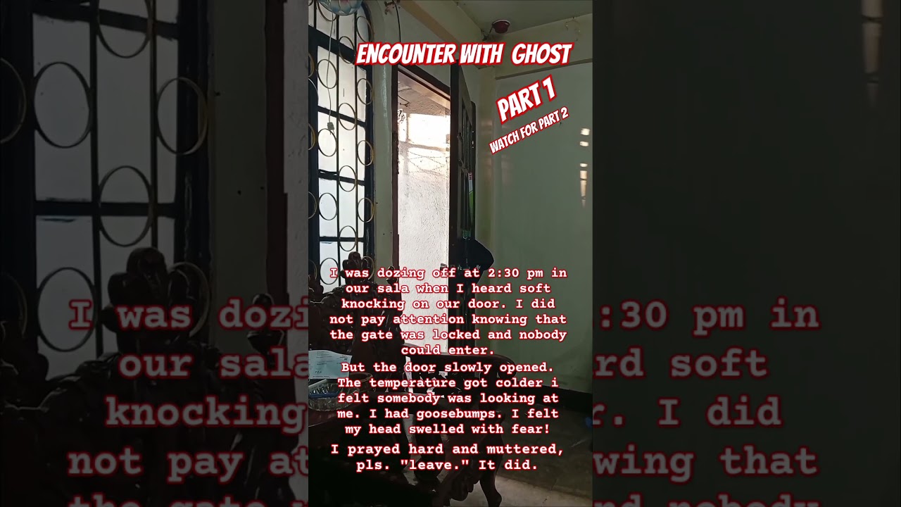 Close encounter with a ghost. WATCH For Part 2!  #ghost #ghostencounter  #nixontv