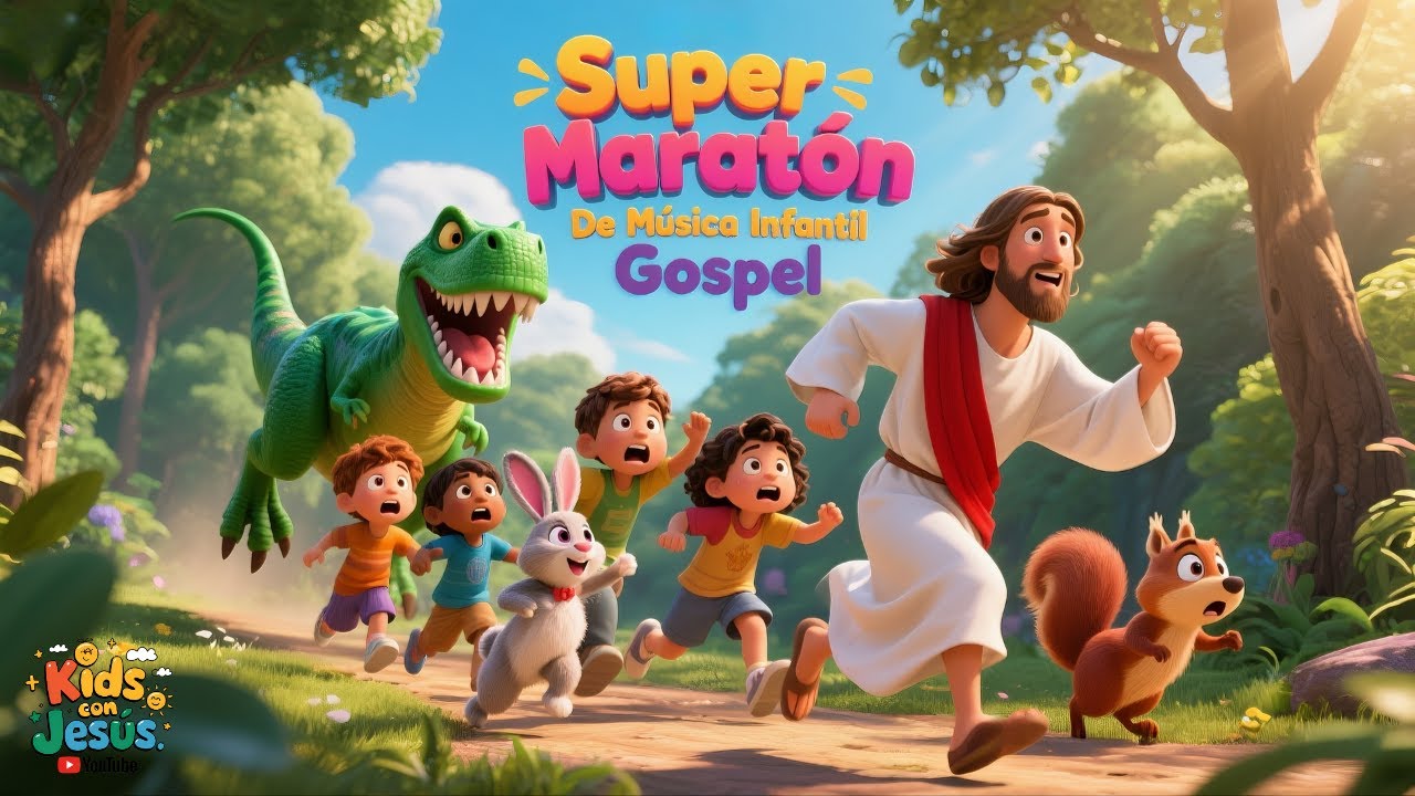 Súper Maratón de Música Infantil Cristiana  |  Canciones Alegres para Alabar a Dios